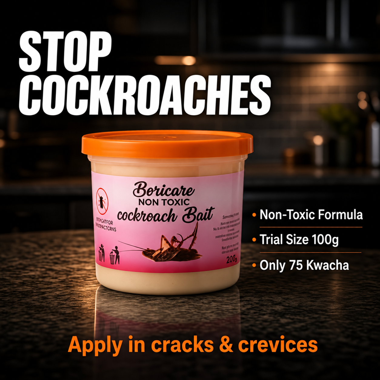 BORICARE COCKROACH KILLER